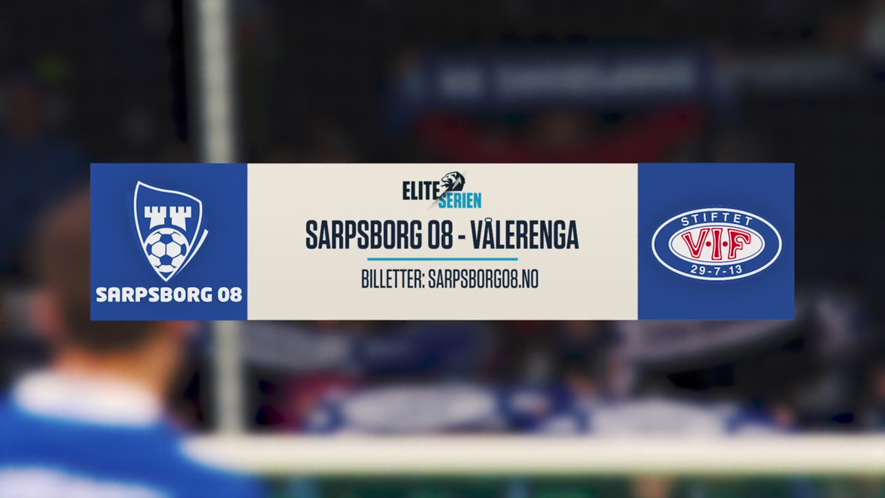 Promo Sarpsborg 08 - Vålerenga